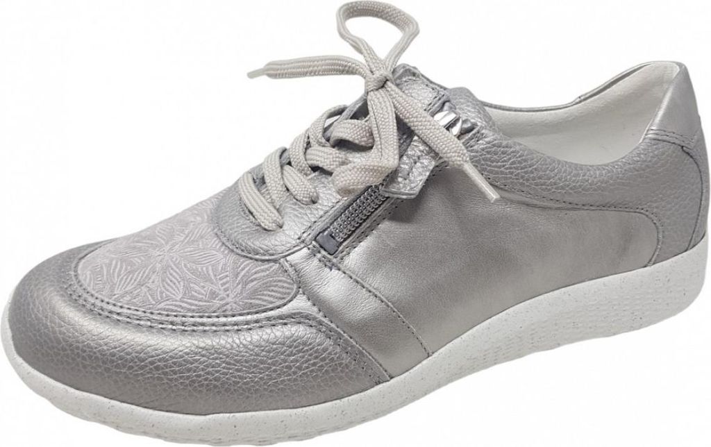 Waldläufer M Iris Weite M sportlicher Schnürer Beige Produktbild 