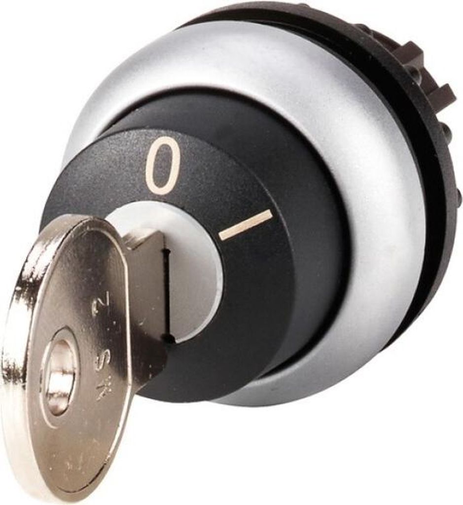 Eaton M22-WRS-MS2 - Schlüsselschalter - Kunststoff - Schwarz - Titan - IP66 - 29,7 mm - 29,7 mm