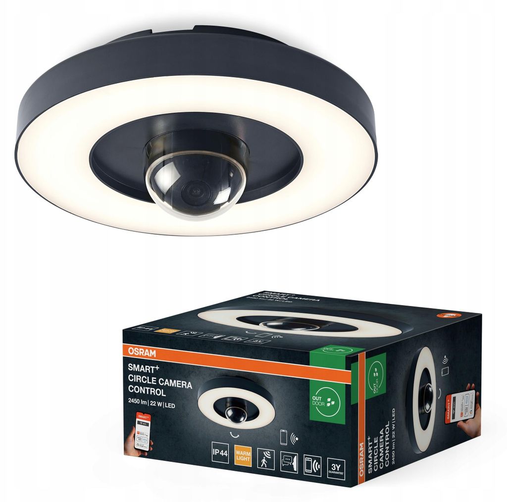 OSRAM 4099854474811 Vonkajšia inteligentná kamera Circle Obrázok produktu 