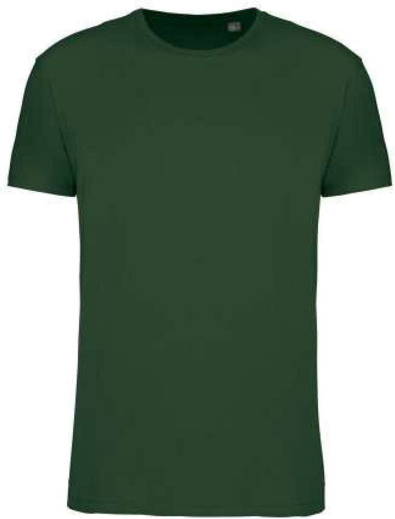 Kariban Herren T-Shirt Slim Fit Basic Rundhals Sweatshirt Shirt, Größe:XS, Farbe:Forest Green