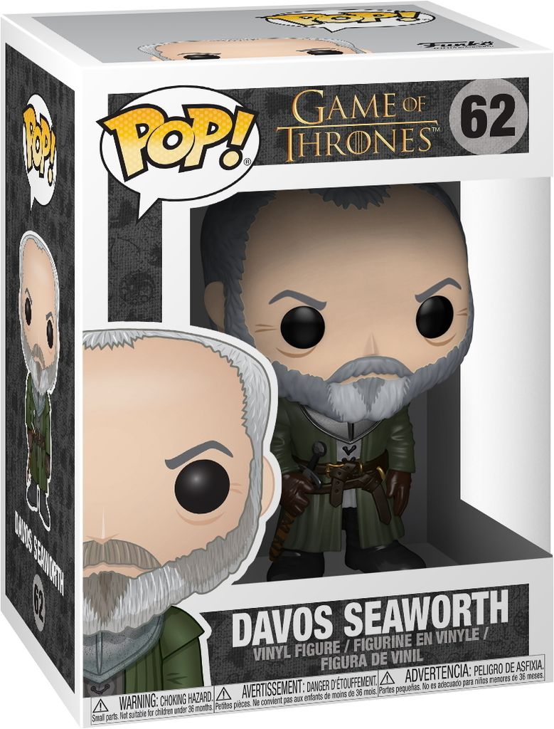 Game of Thrones - Davos Seaworth 62 - Funko Pop! - Vinyl Figur