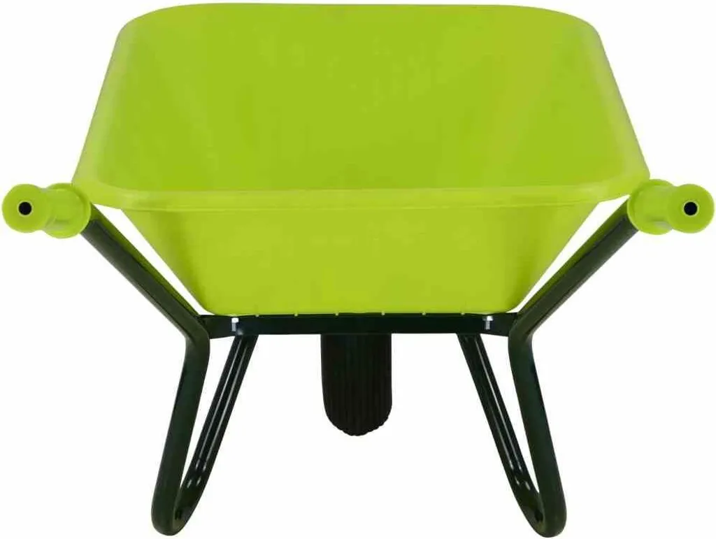 Brouette Ergonomique Fort Lime Fo05178 avec Roue Gonflable et Châssis