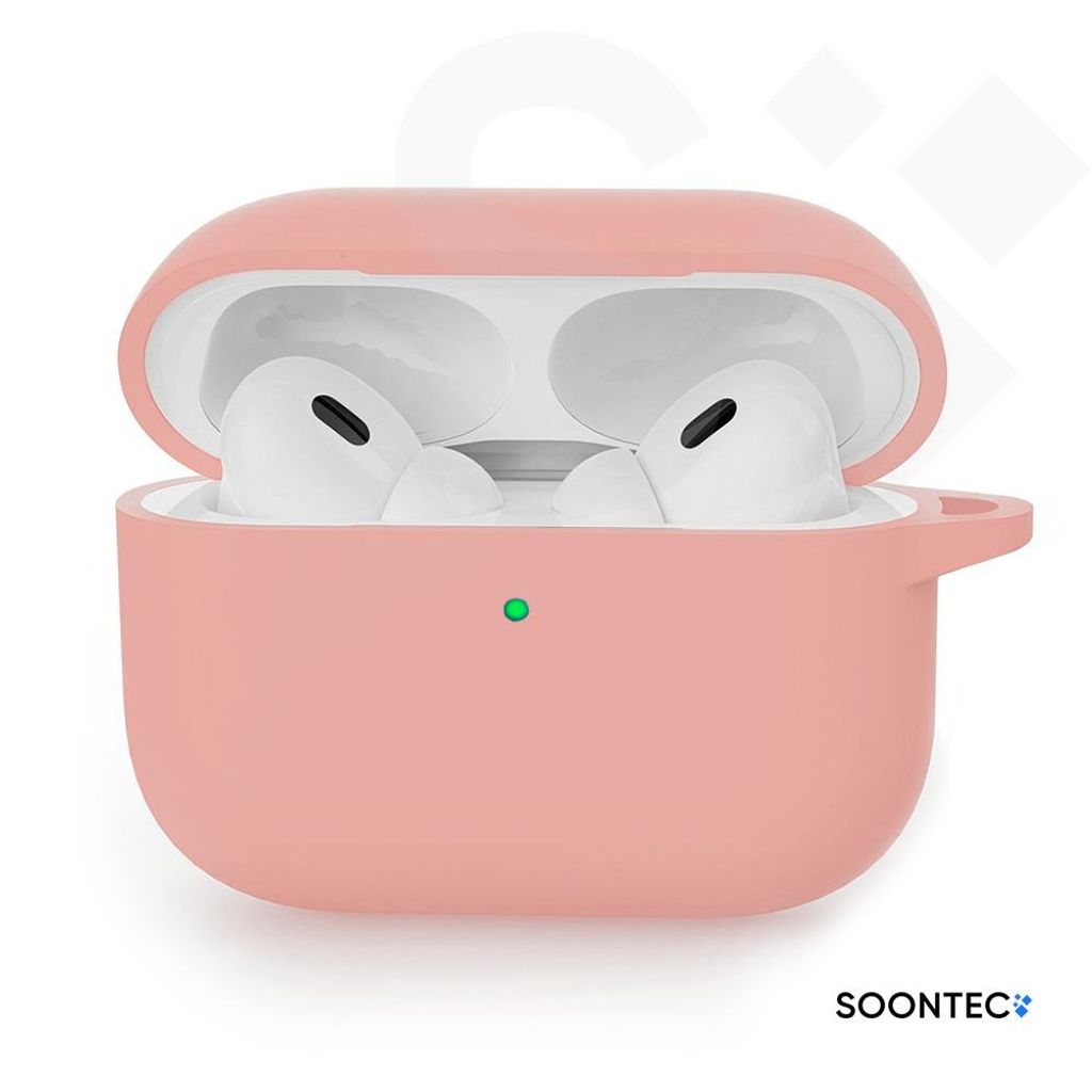SOONTEC Kopfhörer-Schutzhülle Pink SOONTEC Hülle für AirPods Pro 3. Generation Case
