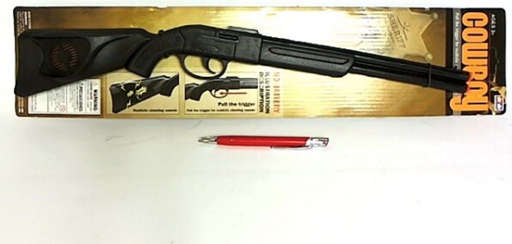 Karabin plastikowy 50 cm na karcie 75277 52771