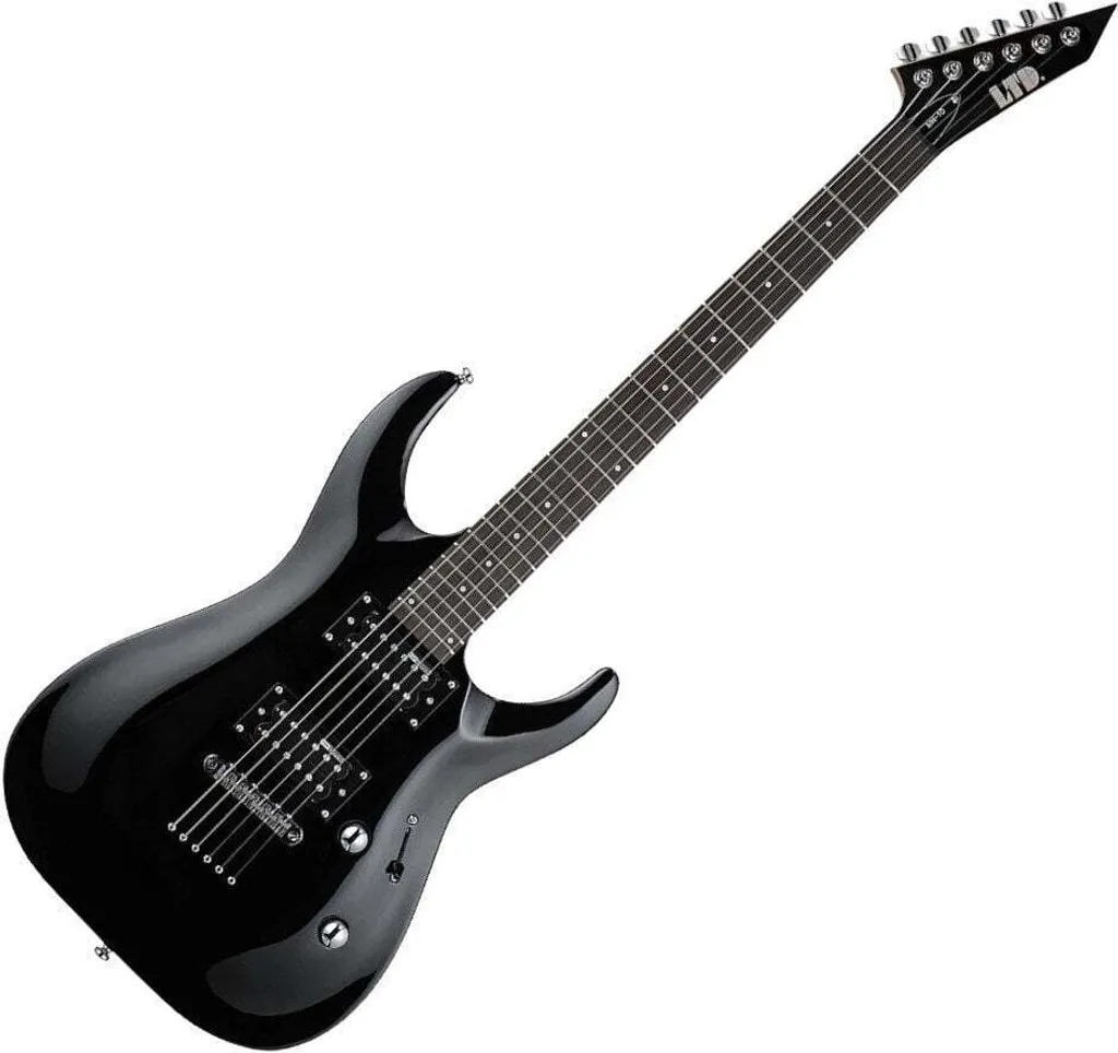 Guitare électrique ESP LTD MH-10KIT Noire idéale pour débuter le Rock