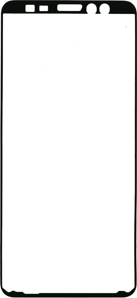 Klebefolie Display für Samsung Galaxy A8+ 2018 (SM-A730F) Klebepad Kleberahmen Klebestreifen, Display Rahmen Kleber