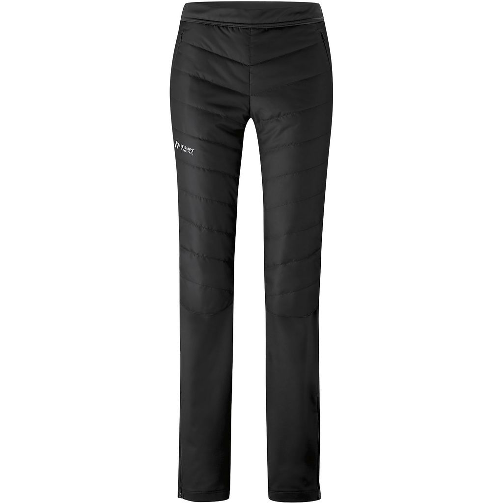 Maier Sports Damen Telfs CC Hose, Black-White, 40