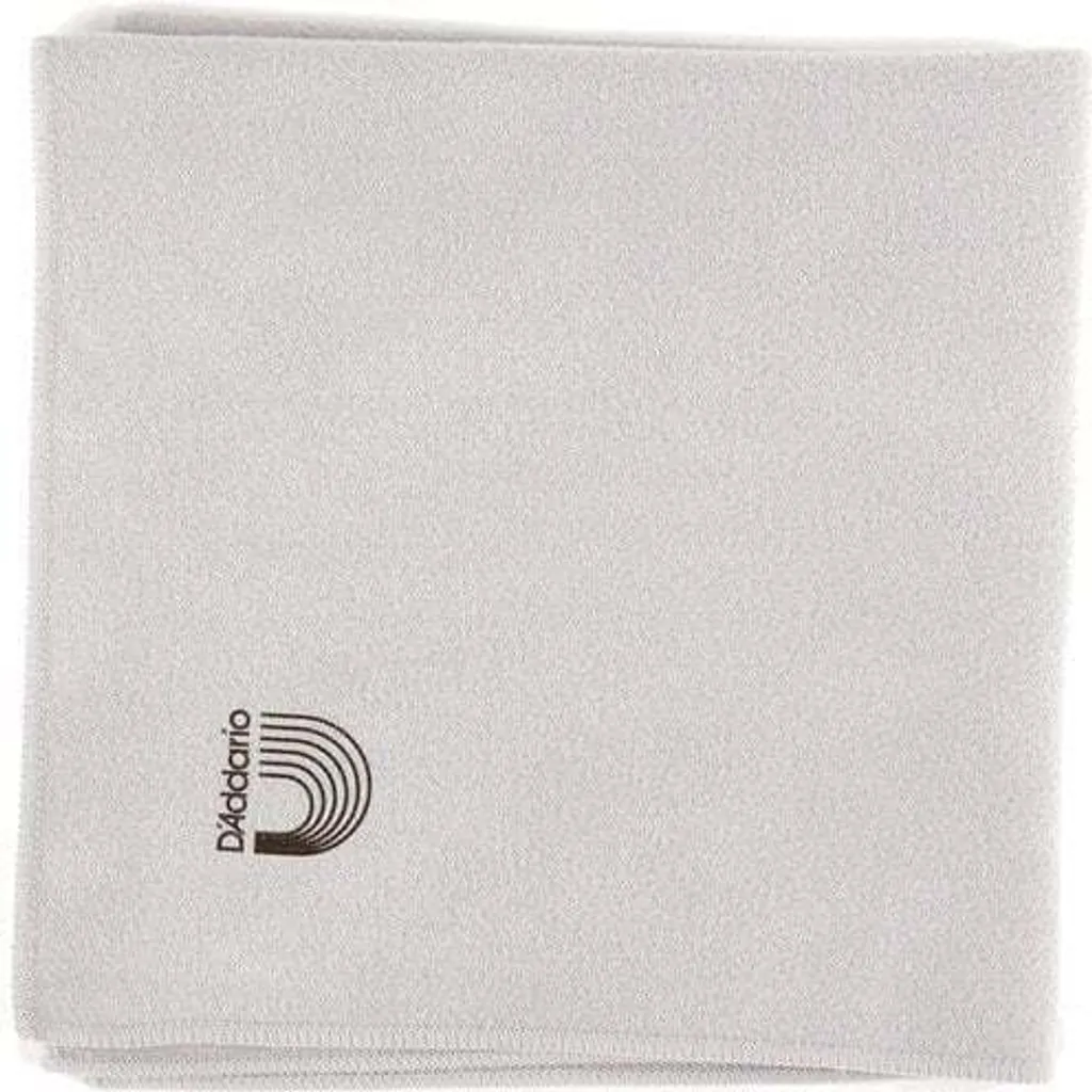 D'Addario PW-MPC Chiffon Microfibre Anti-Rayures pour Lustrage de Guitare