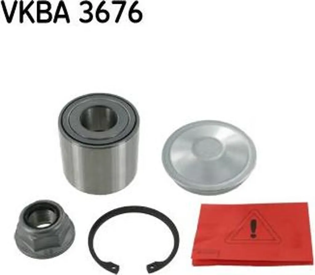Kit roulement de roue SKF VKBA 3676 qualité OE 7701208059 robuste