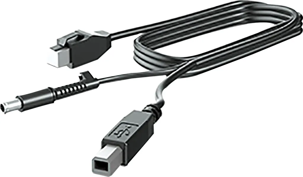 Câble HP 300cm DP et USB Power pour Moniteur L7014 Noir Longueur 3m