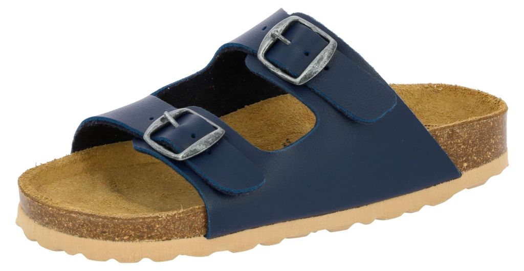 Lico Jungen BIOLINE KIDS slippers, marineblauw, maat 30 EU Productafbeelding 