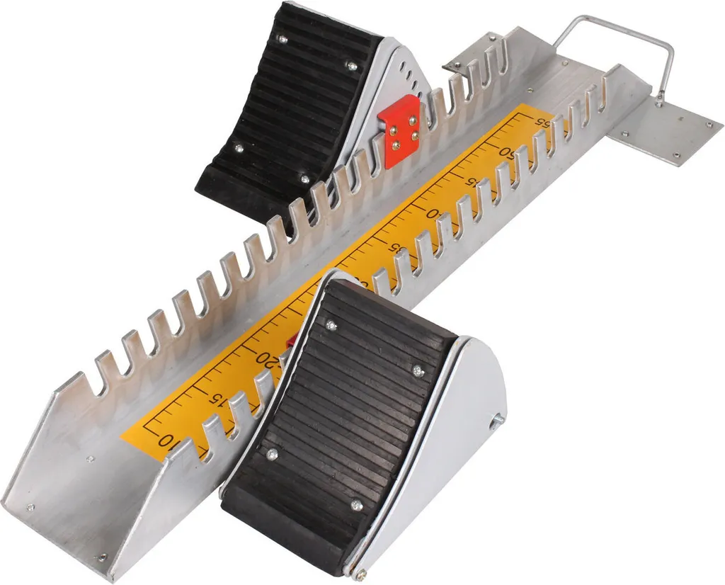 Merco Catapult 33511 bloc de départ robuste en aluminium avec cales XL