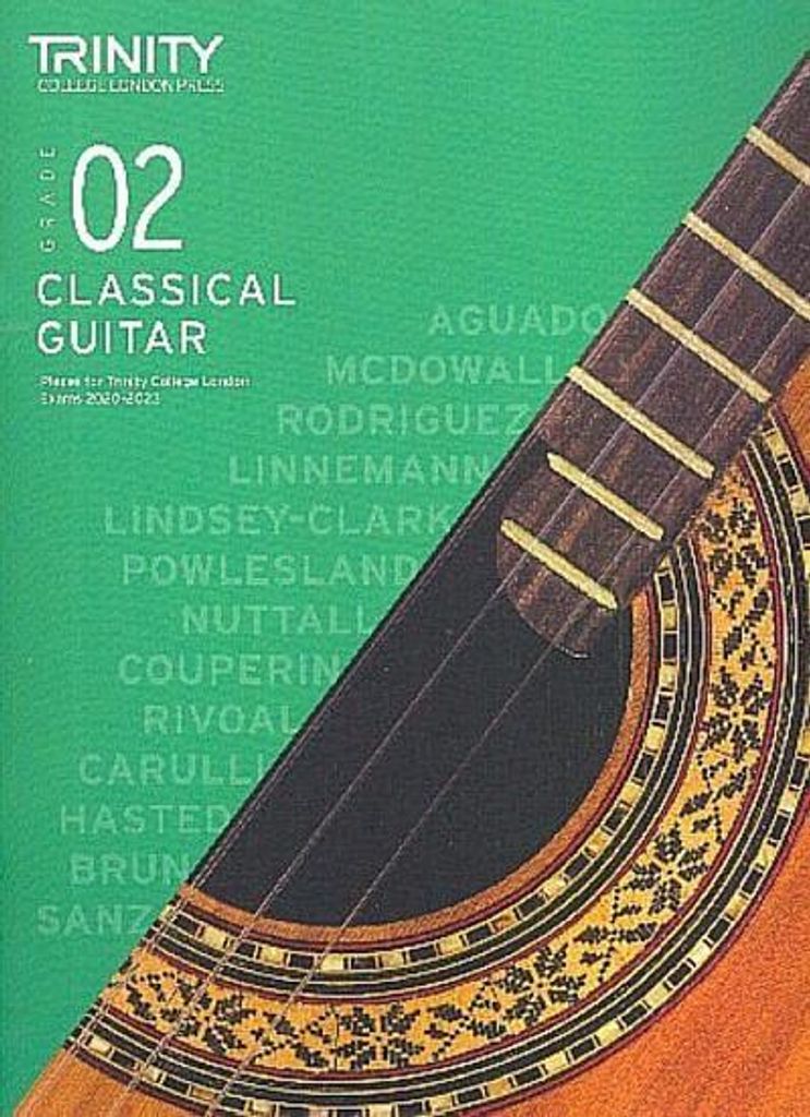 Trinity College London Classical Guitar Exam Pieces 2020-2023: Grade 2