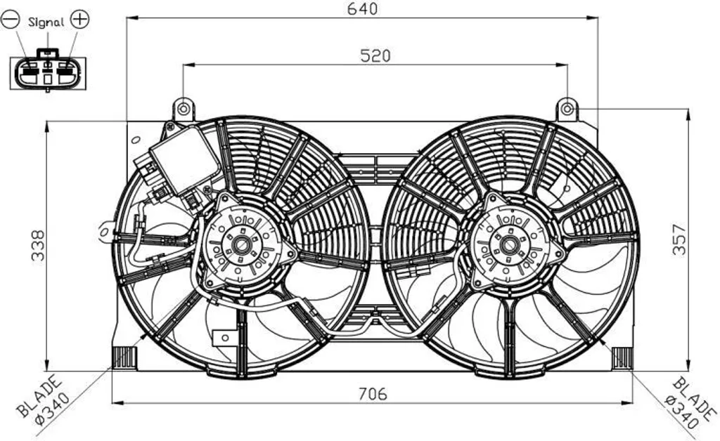 Ventilateur de radiateur Leaf ZE0 - Pièce OE 214813NF0B pour Été