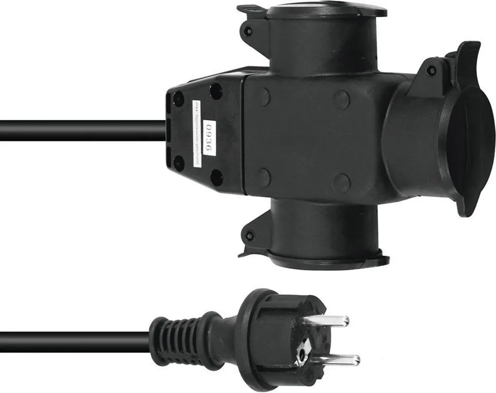 EUROLITE Verlängerung 3x1,5 3m 3-fach (30247015)