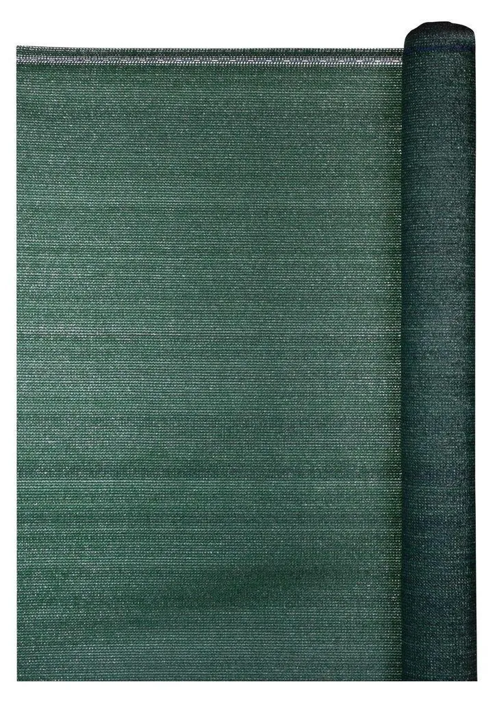 Telo Ombra Verde 1,8x25 m POPULAR.NET - Rete HDPE 150g/m2 Anti-UV