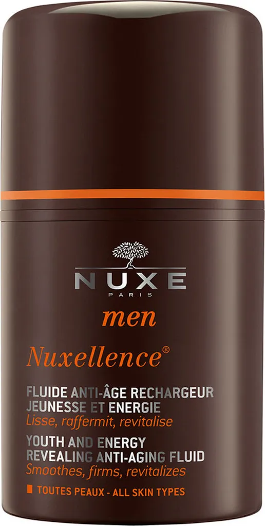 Nuxe Men Fluido Energizzante 50ml - Trattamento Anti-Età Viso Uomo