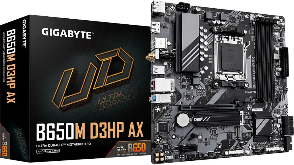 GIGABYTE B650M D3HP AX: La Regina del Gaming AM5 con WiFi 6E