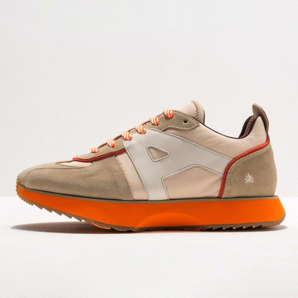 Art Schuhe Uni 1780 MULTI LEATHER BEIG-ORANGE/TURIN Farbe Beige
