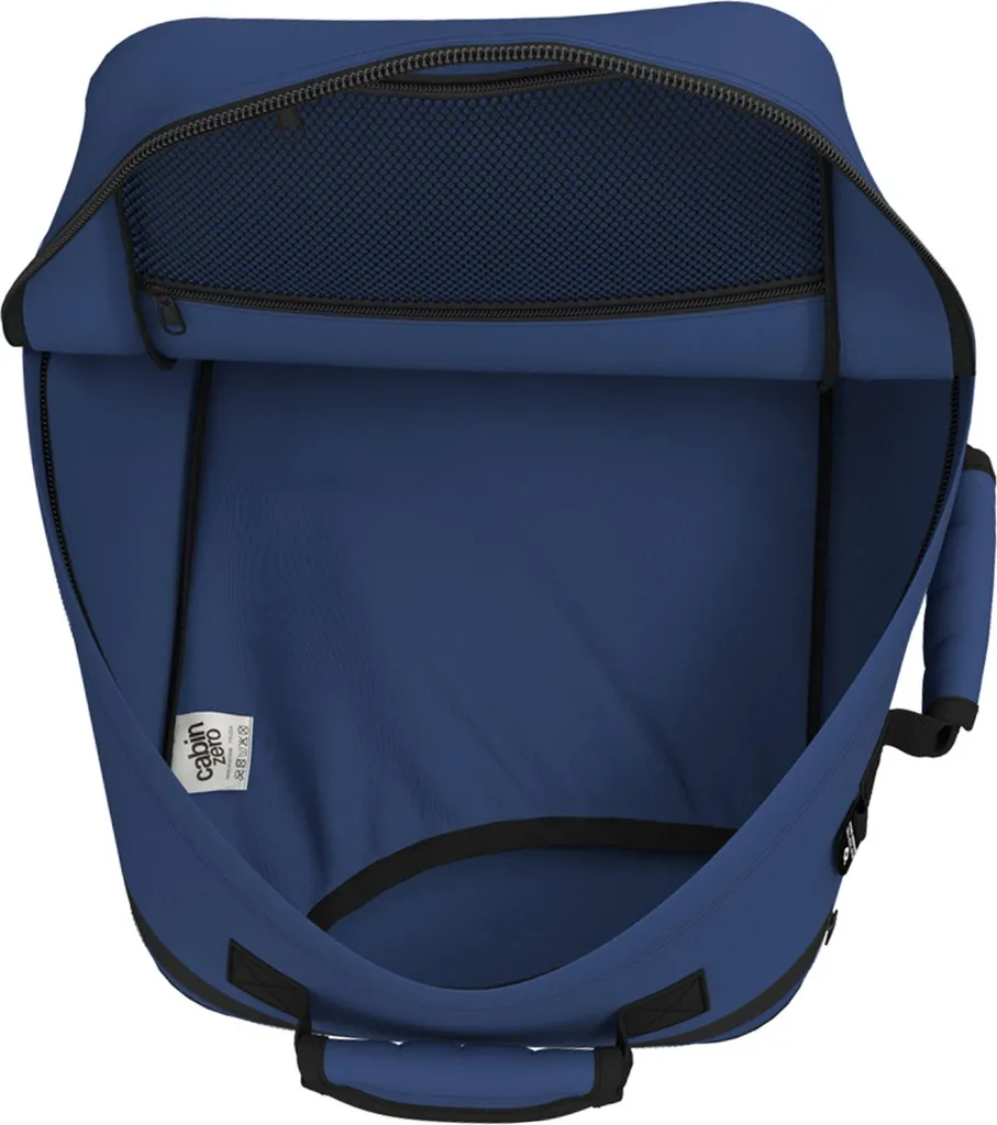 CabinZero Classic Tech 28L Navy : Sac Ultra Léger avec Protection PC - 8