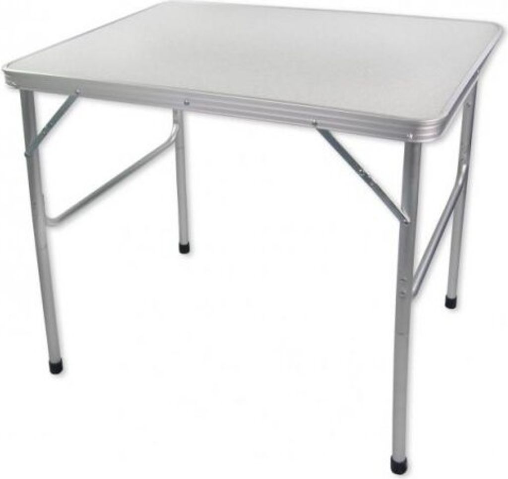 Tragbarer Camping-Klapptisch CAMP ALU SEDCO 90x60x70 cm weiß