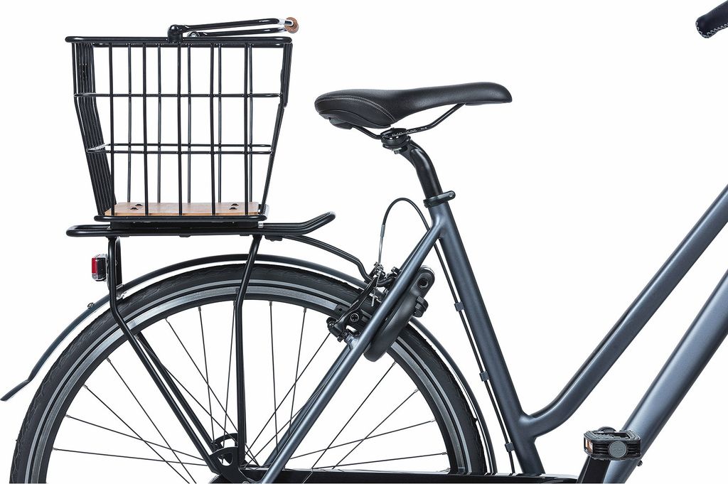 fahrradkorb Nordland MIK 23 Liter Stahl schwarz Produktbild 6