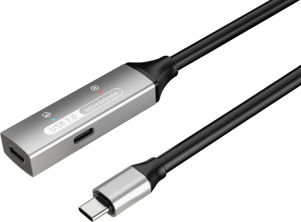Évitez les Pertes de Signal USB avec cette Extension 10m Active Noir