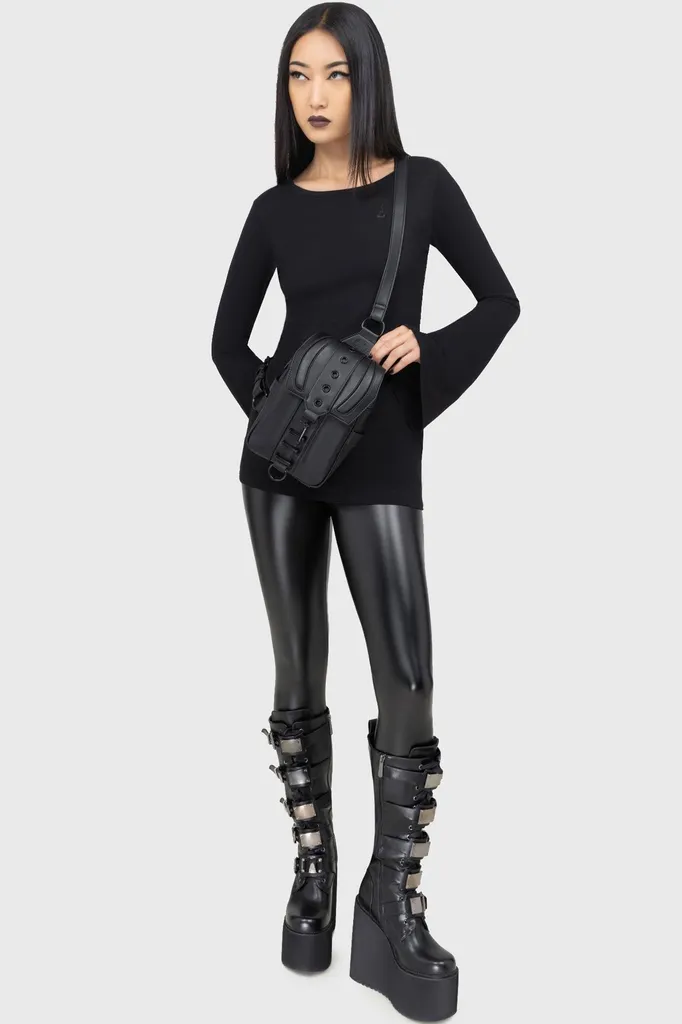 Killstar Eclysped Horizon Borsa a Tracolla Dark - Messenger Black