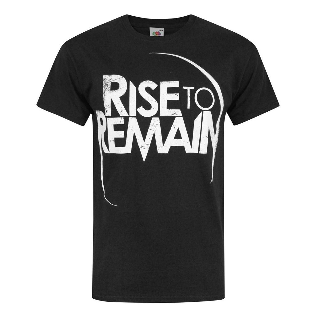 Rise To Remain - T-Shirt für Herren NS5497 (S) (Schwarz/Weiß)