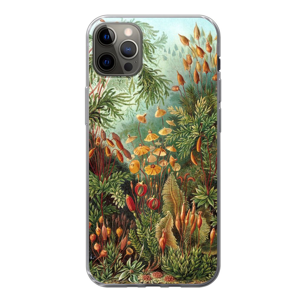 MuchoWow Handyhülle Schutzhülle Hülle für iPhone 13 Pro Max Muscinae - Kunst - Alte Meister Silikon Softcase Handy Hülle - Mobiltelefon