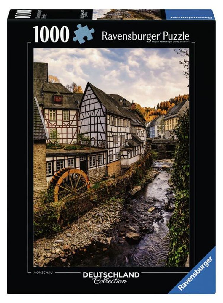 Ravensburger Legpuzzel Monschau in Der Eifel, 1000pcs. Image du produit 