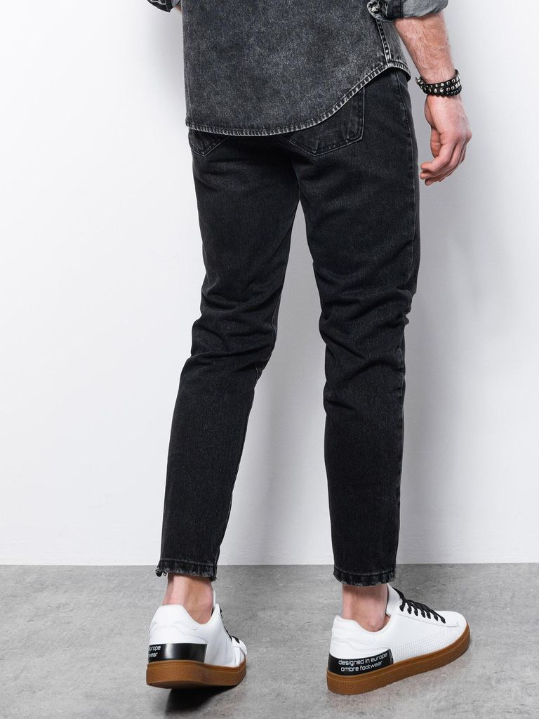 Ombre Clothing Denim-Hosen für Männer Nomn schwarz L