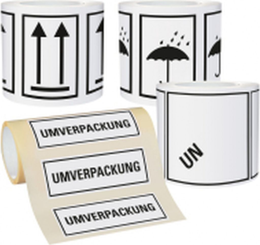 Dreifke Sorgenfrei-Set Verpackungskennzeichnung, Haftpapier, div. Verpackung...