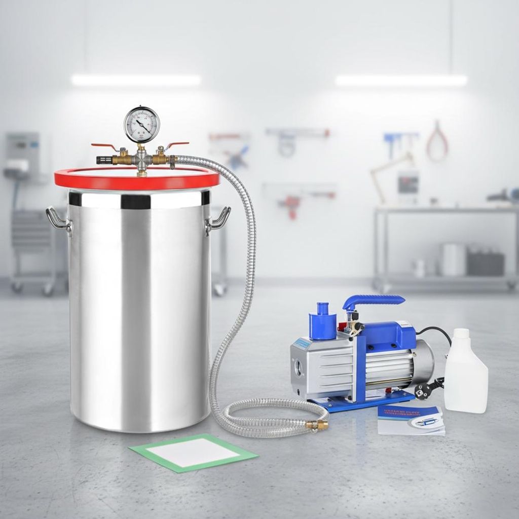 Vakuová pumpa Vakuová komora Klimatizace 27,7 L 127 l/min Obrázek produktu 
