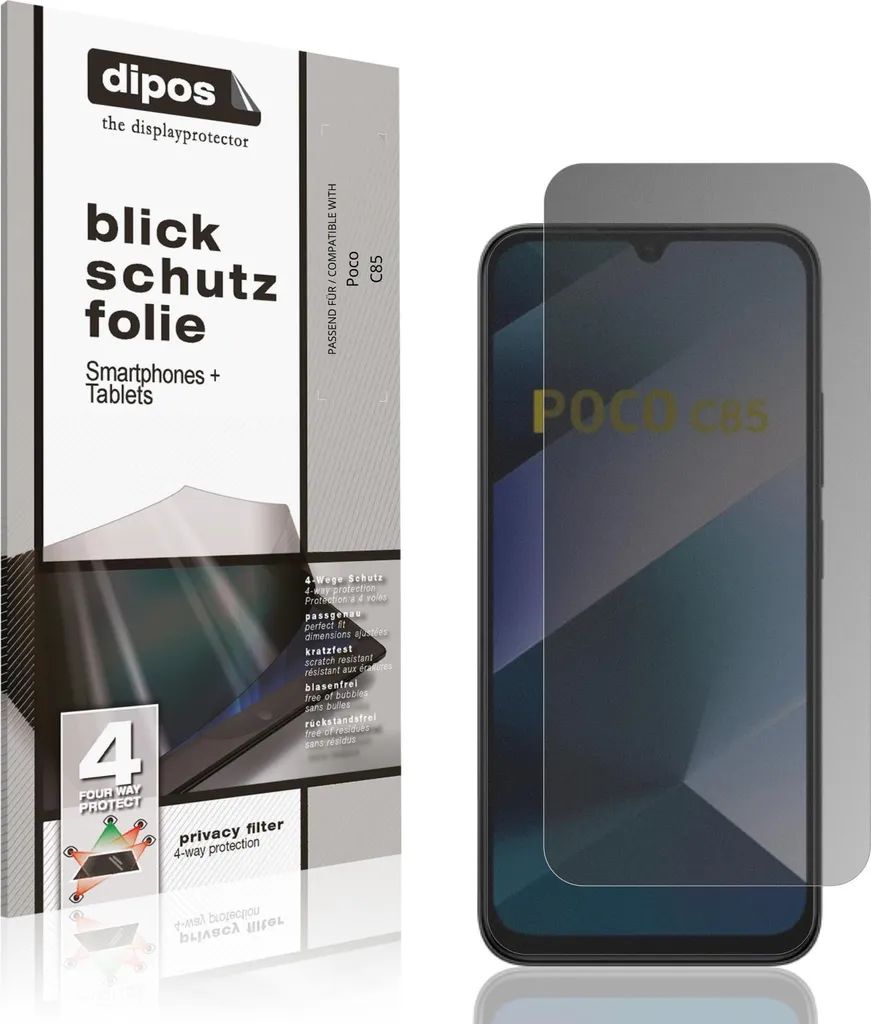 VacFun Pellicola Privacy Per Wiko View4 (View 4) – Proteggi Schermo Antispionaggio, TPU Auto-riparante, Facile Installazione - 4