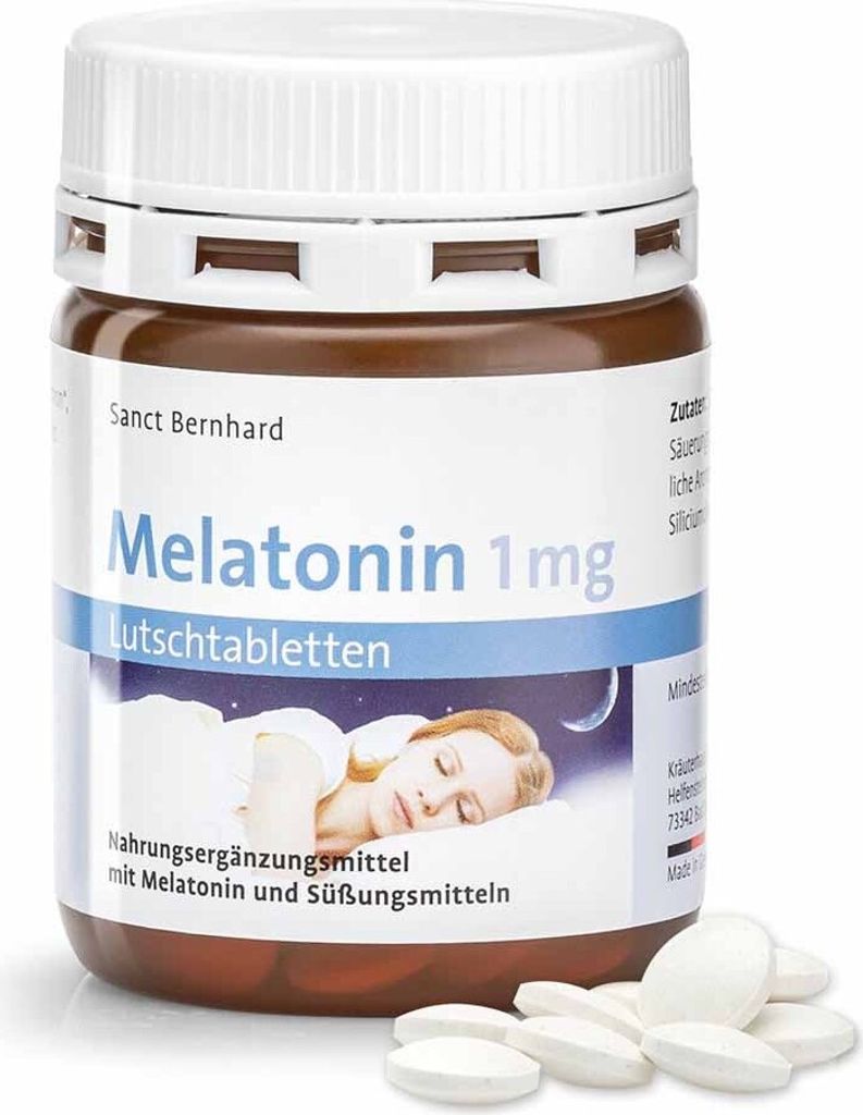 Sanct Bernhard Melatonin 1 mg – 120 Lutschtabletten