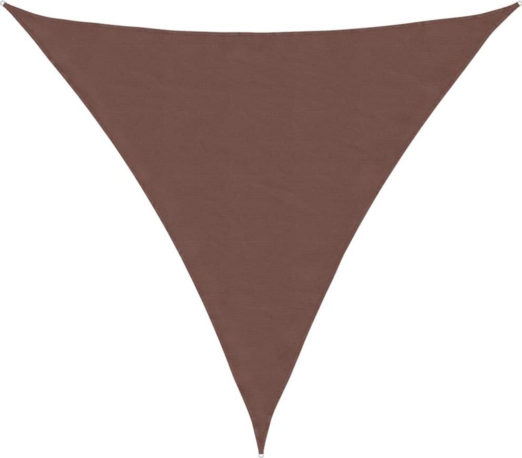 Sonnensegel Braun 2x2x2 m 100% Polyester Oxford