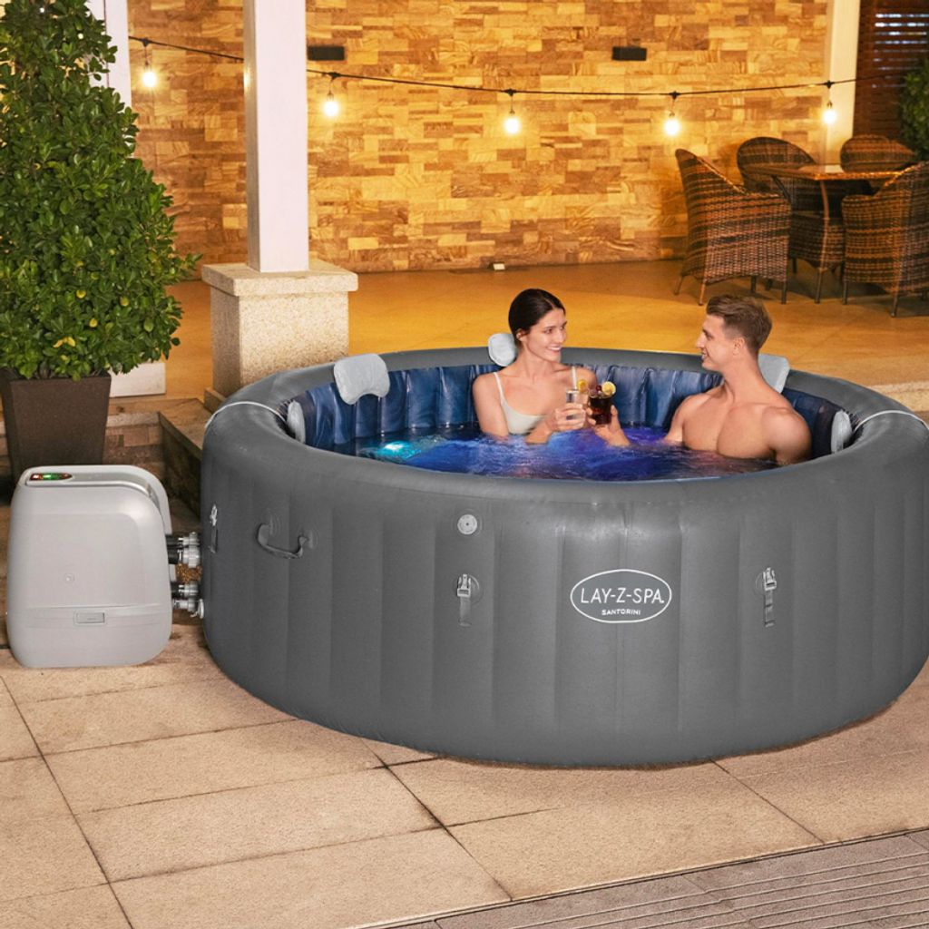 Santorini Lay-Z-Spa HydroJet Pro Garden Jacuzzi BESTWAY Obrázek produktu 55