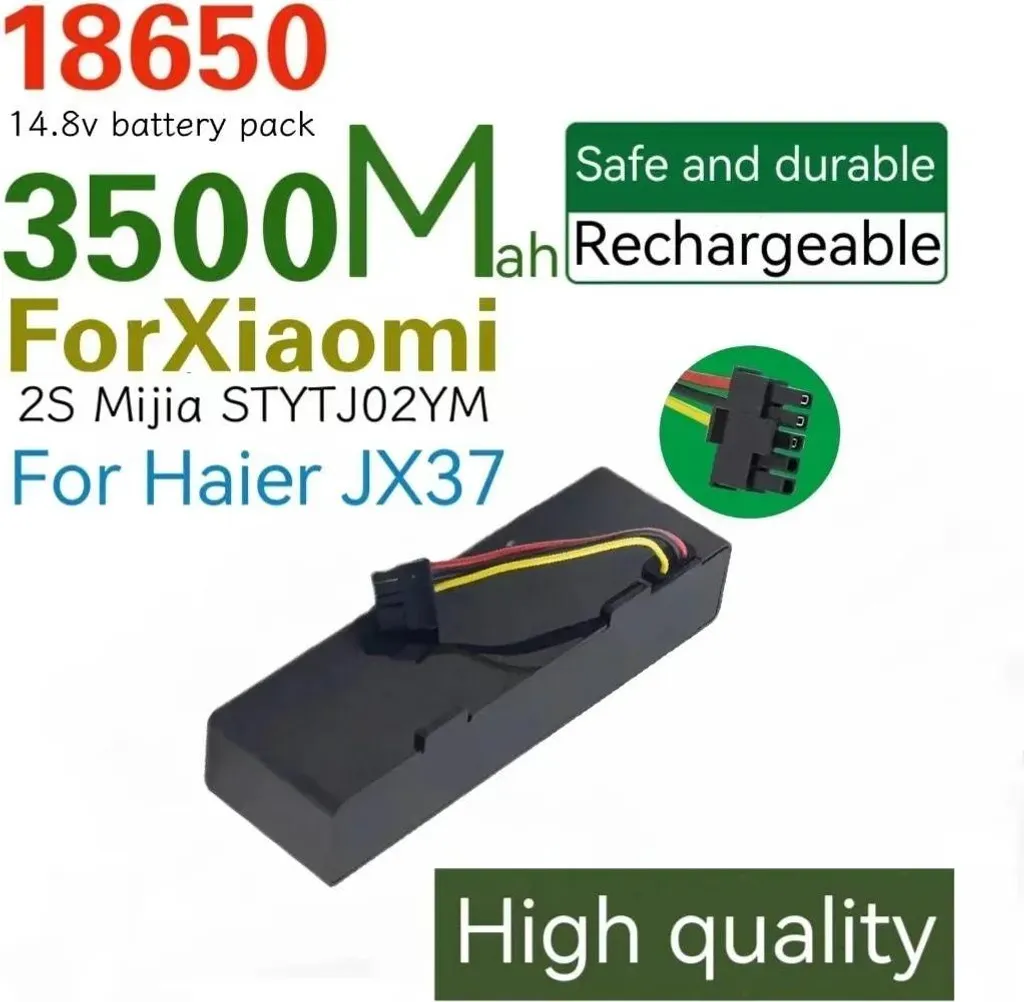 Batteria 6800mAh per STYTJ02YM JX37 | Ricambio Potenziato Robot 14.8V - 5