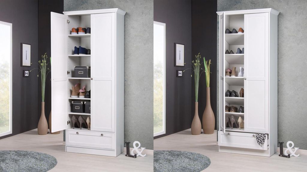 Armoire multi-usages Intertrade blanc ; 001734 Image du produit 