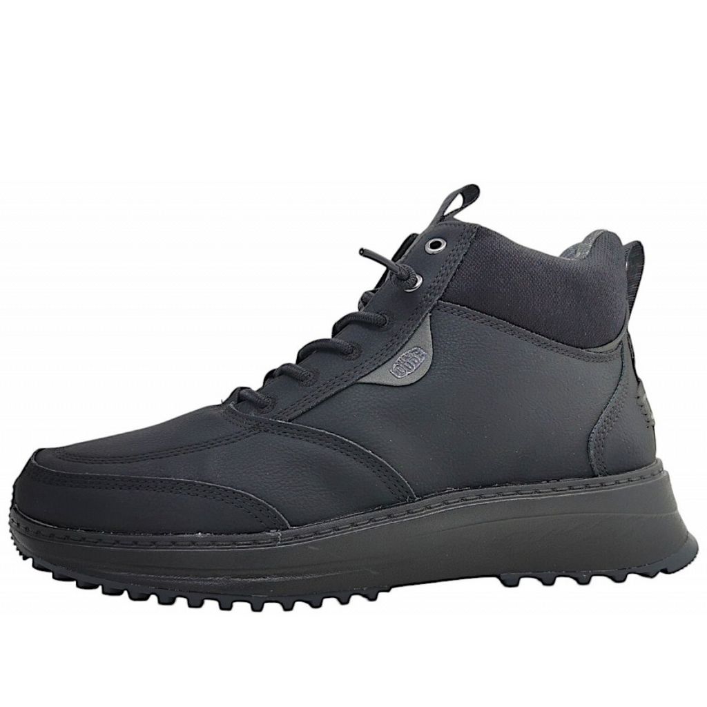 Hey Dude Tahoe Classic Herren Schnürstiefel in Schwarz, Größe 40