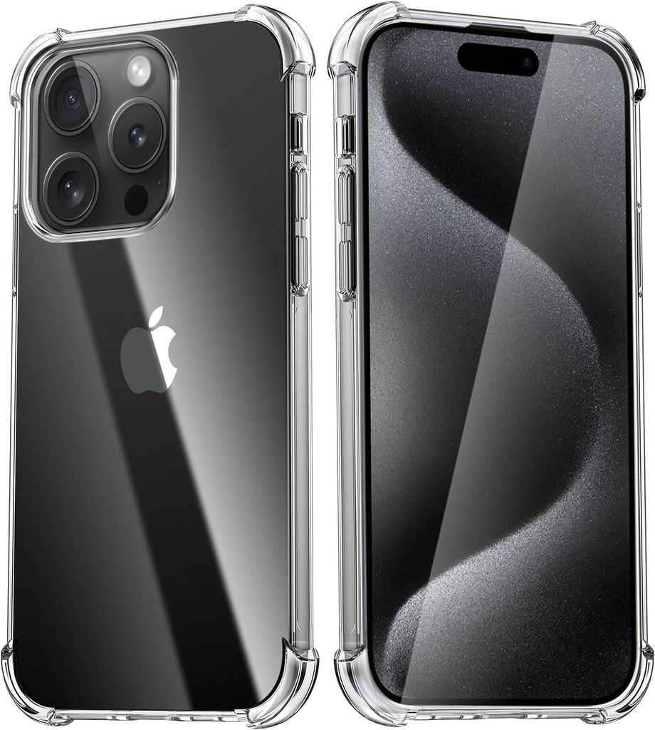 Hülle für iPhone 15 PRO MAX Silikon Case Handyhülle Produktbild 