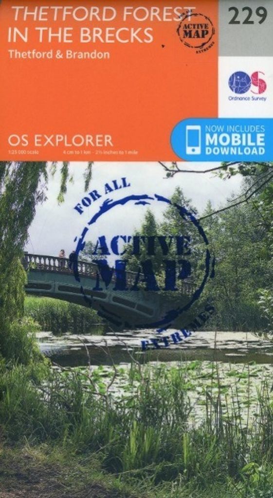 Thetford Forest in the Brecks 1 : 25 000