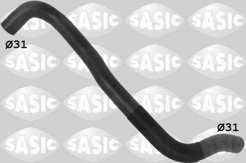 SASIC Kühlerschlauch Wasserschlauch für DACIA DUSTER 3404146