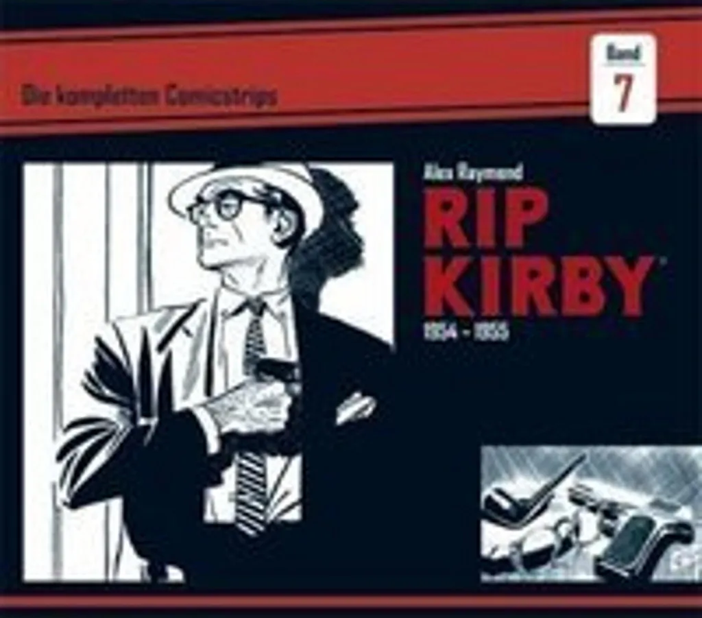 Bande Dessinée Rip Kirby Band 7 1954-1955 Intégrale Comic Strips