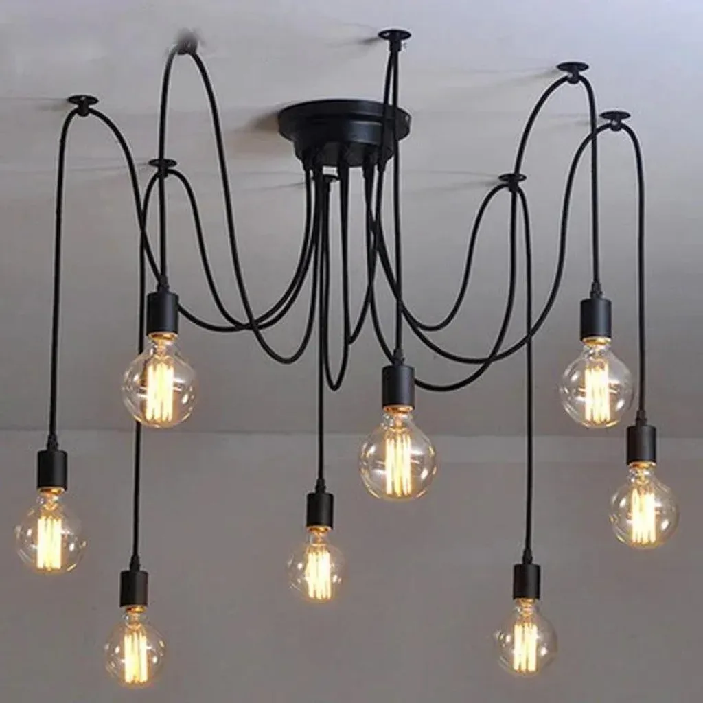 Lampe araignée suspendue modulable - Solution pour plafonds asymétriques