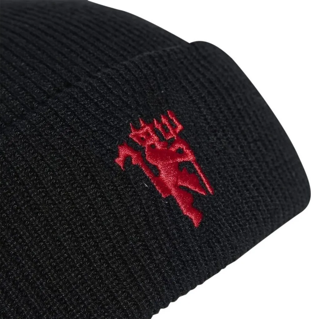 Bonnet adidas Manchester United IY0437 OSFL Rouge - Accessoire Officiel