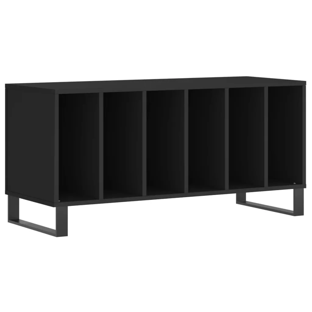 vidaXL Guardaroba a Pannello Nero 100x38x48 cm in Legno