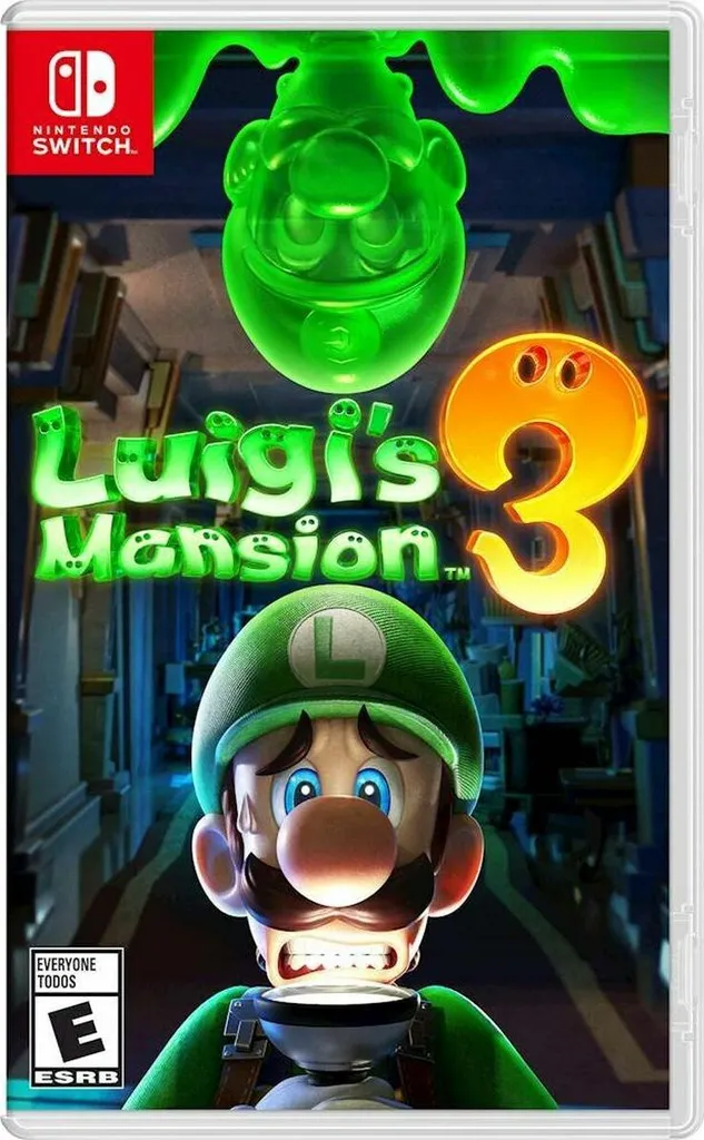 Console de Jeux Portable Nintendo Switch et Pack Luigi's Mansion 3 HD