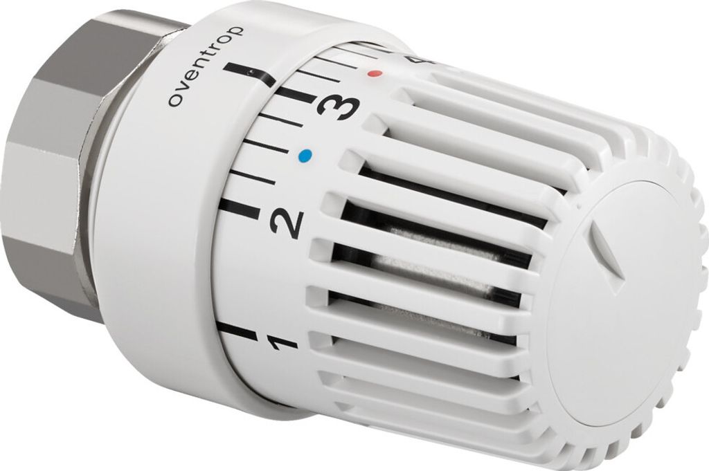 Oventrop OV Thermostat Uni LM 7-28 GrC, m Flüssig-Fühler weiß